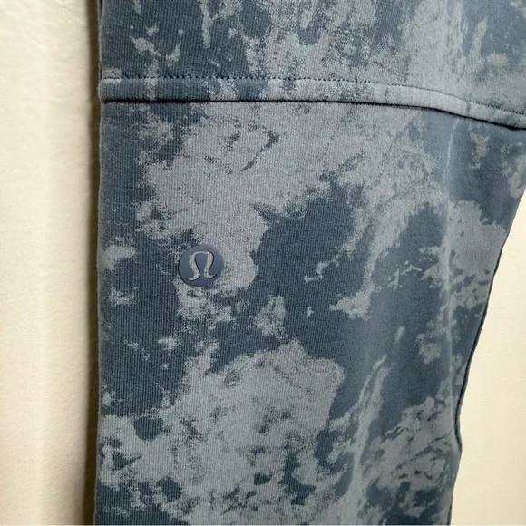 LULULEMON Men’s Blue Tie Dye City Sweat Jogger Sweatpants